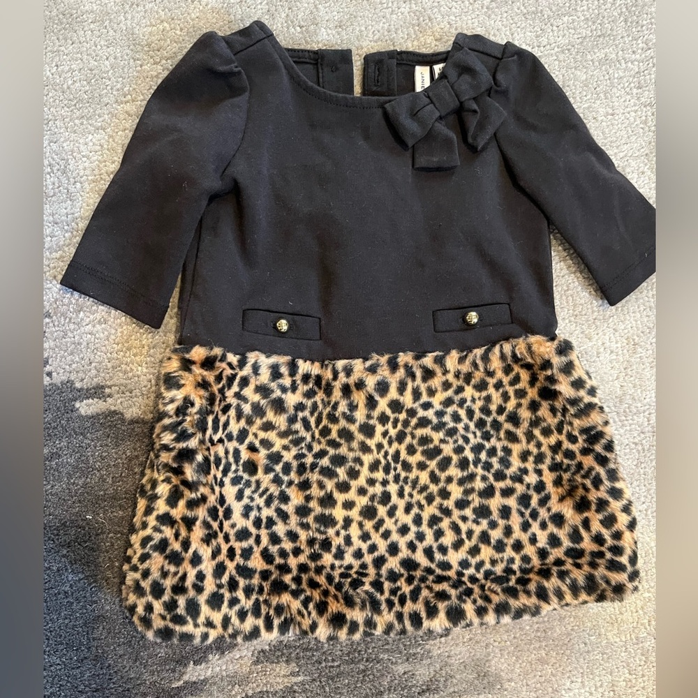 Jamie and Jack Faux Fur Dress